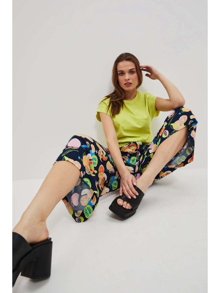 Moodo Vzorované kalhotky kullotes perleťové Moodo