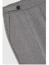 Moodo Šedé cigaretové kalhoty Moodo