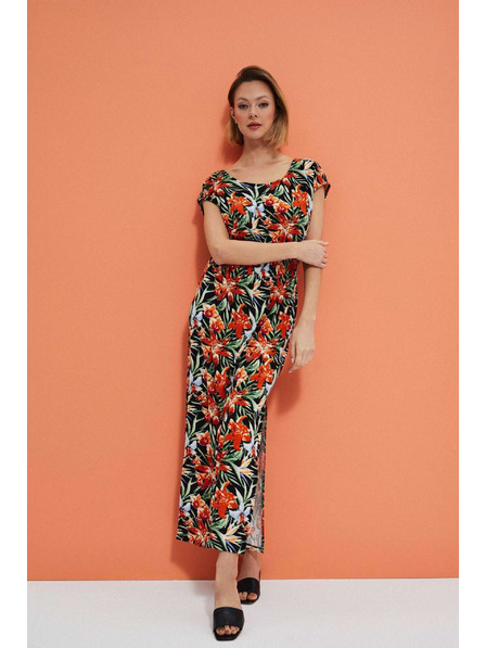 Moodo Šaty s květinovým potiskem Moodo