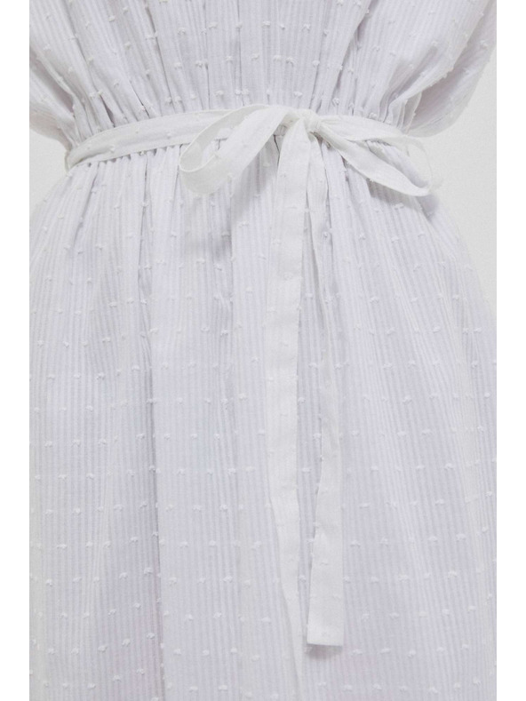 Moodo Šaty z plumeti látky Moodo