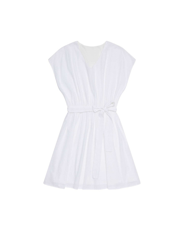 Moodo Šaty z plumeti látky Moodo