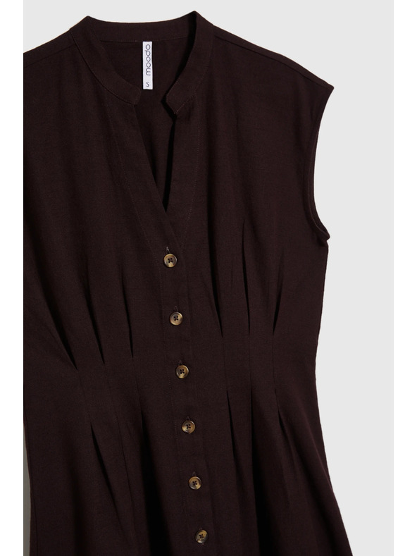 Moodo Střižené midi šaty Moodo