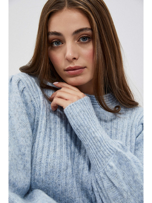 Moodo Svetr s nafouklými rukávy Moodo