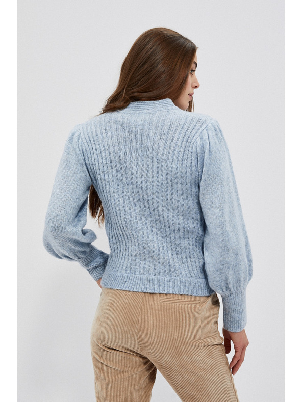 Moodo Svetr s nafouklými rukávy Moodo