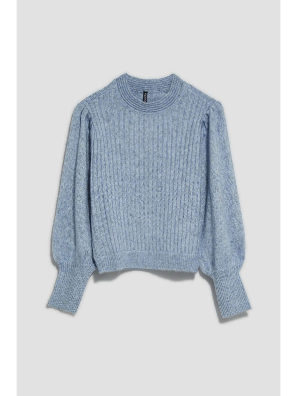 Moodo Svetr s nafouklými rukávy Moodo