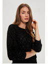 Moodo Svetr s flitry černý Moodo