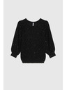 Moodo Svetr s flitry černý Moodo