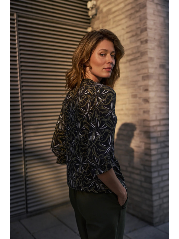 Moodo Svetr se vzorem černý Moodo