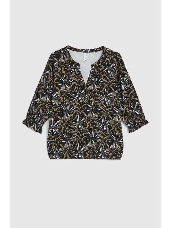 Moodo Svetr se vzorem černý Moodo