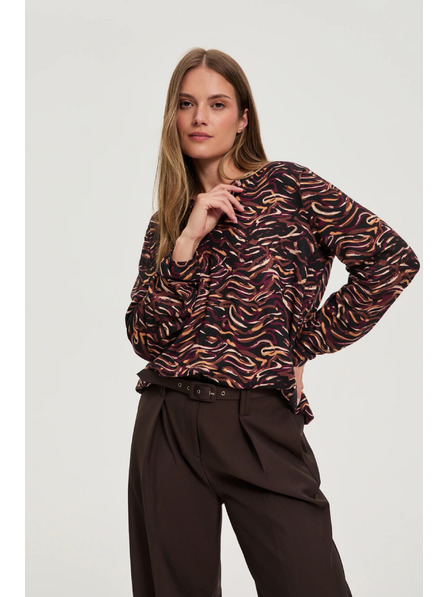 Moodo Svetr s dlouhými rukávy černý Moodo