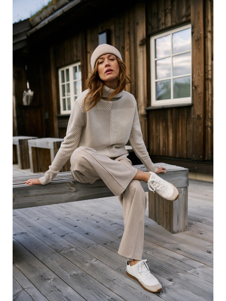 Moodo Svetr s rolákem béžový Moodo