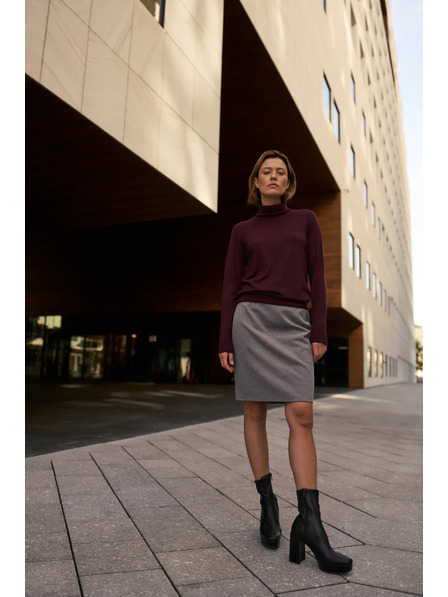 Moodo Hladký rolák burgundský Moodo