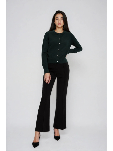 Moodo Tmavě zelený kardigan Moodo