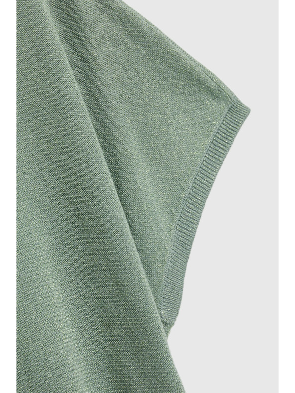 Moodo Viskózový svetr olivový Moodo