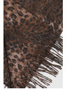 Moodo Šál v leopardím vzoru hnědý Moodo