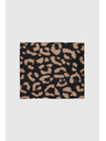 Moodo Hnědá šála s leopardím vzorem Moodo
