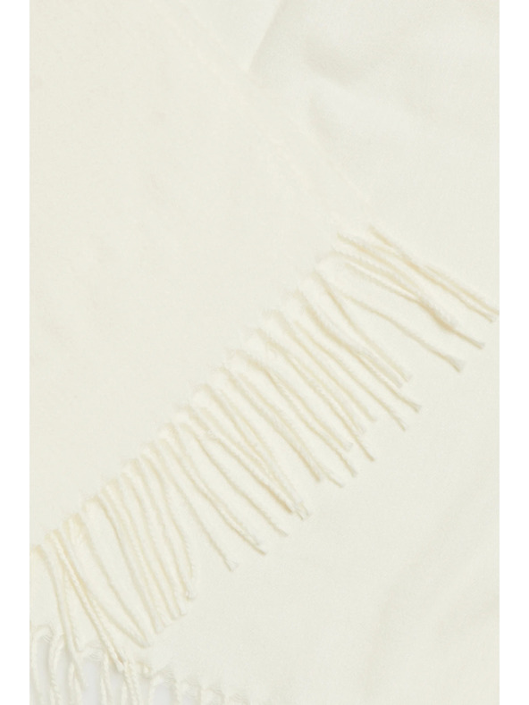 Moodo Šál se střapci krémový Moodo