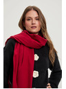 Moodo Šál se střapci červený Moodo
