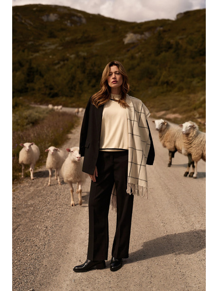 Moodo Šála v kostce bílá Moodo