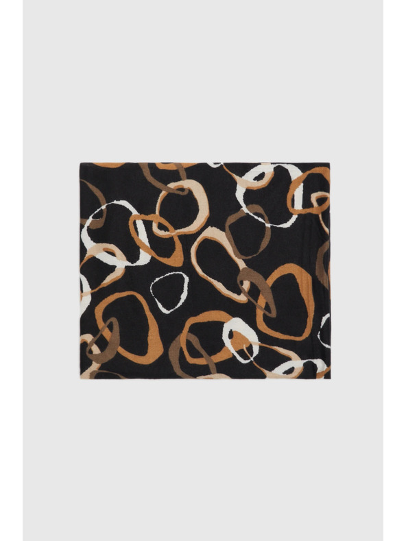 Moodo Šála se vzorem černá Moodo