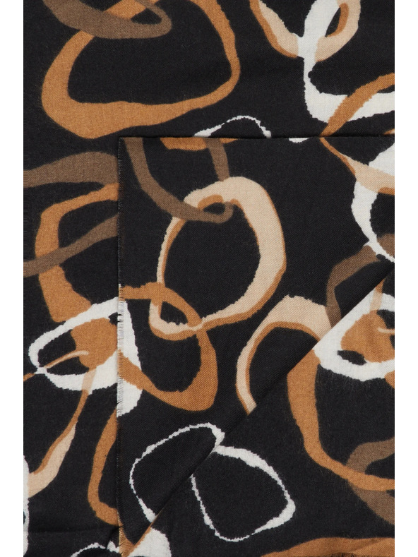 Moodo Šála se vzorem černá Moodo