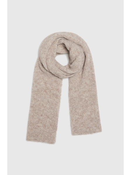 Moodo Šál s příměsí vlny béžový Moodo