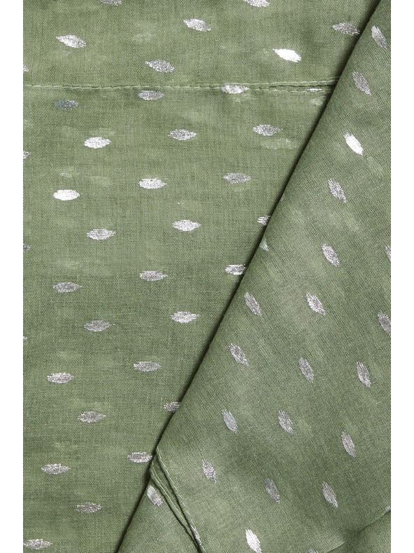 Moodo Šála s potiskem olivová Moodo