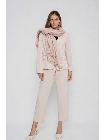 Moodo Šála s potiskem béžová Moodo