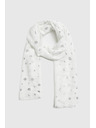 Moodo Šála s potiskem bílá Moodo