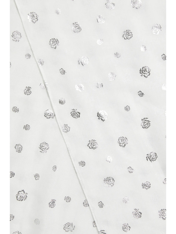 Moodo Šála s potiskem bílá Moodo