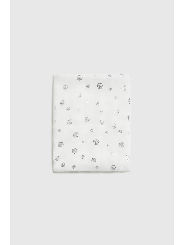 Moodo Šála s potiskem bílá Moodo