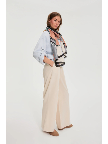 Moodo Vzorovaný šál mátový Moodo