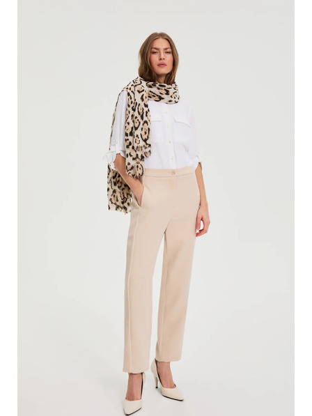 Moodo Šál v leopardím vzoru béžový Moodo