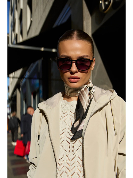 Moodo Šátek černý Moodo