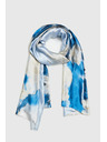 Moodo Šála s květinovým vzorem světle modrá Moodo