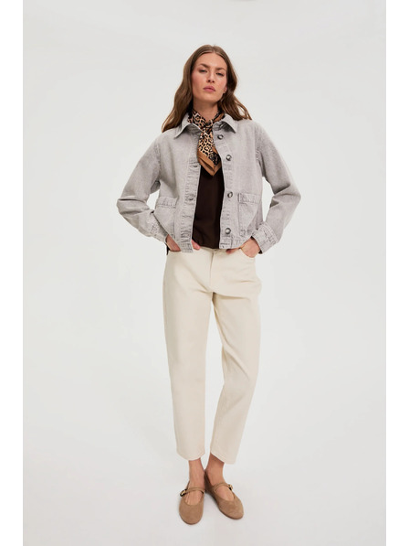 Moodo Šátek s leopardím vzorem hnědý Moodo