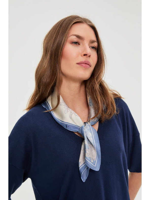 Moodo Šátek světle modrý Moodo