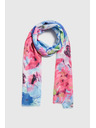 Moodo Vzorovaný šál modrý Moodo