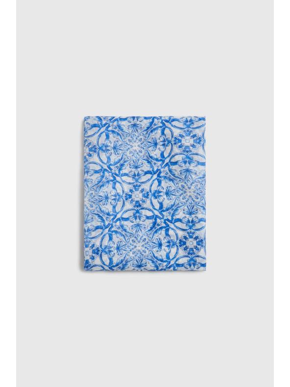 Moodo Šál se střapci světle modrý Moodo