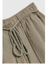 Moodo Volné olivové šortky Moodo