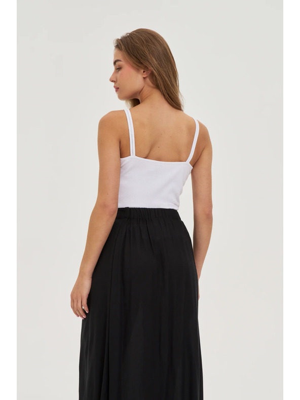 Moodo Bavlněný top bílý Moodo