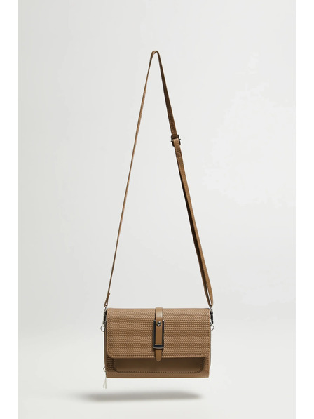 Moodo Béžová taška se zipem Moodo