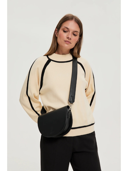 Moodo Černá crossbody kabelka Moodo