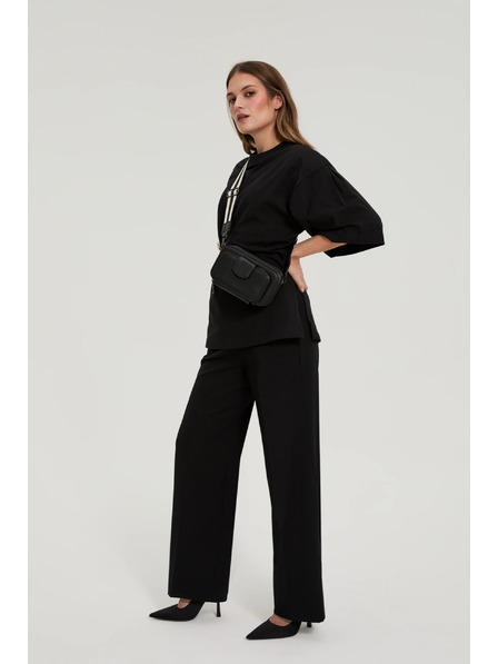 Moodo Černá taška na širokém pásku Moodo