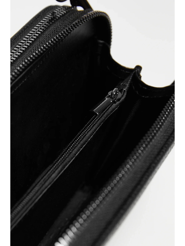 Moodo Černá taška na širokém pásku Moodo