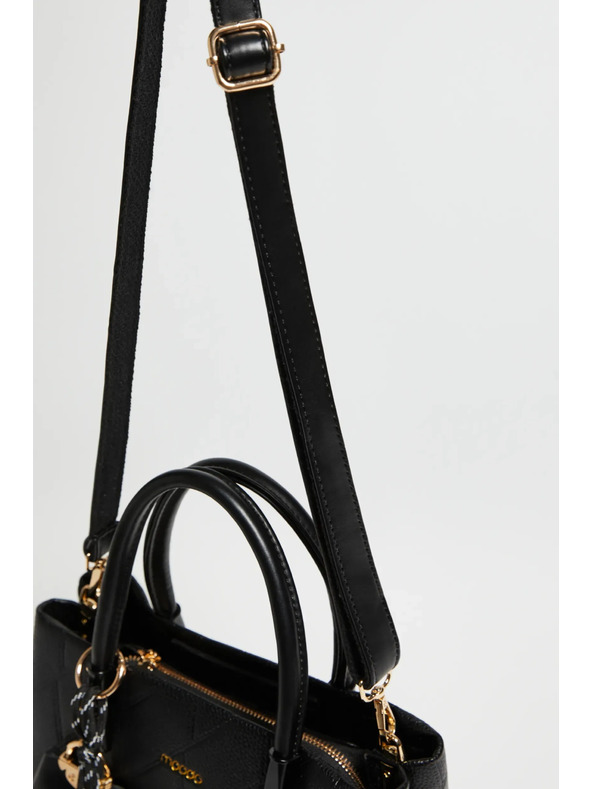 Moodo Černá taška s přívěskem Moodo