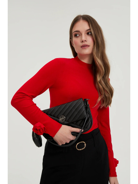 Moodo Černá taška s dvojitou rukojetí Moodo