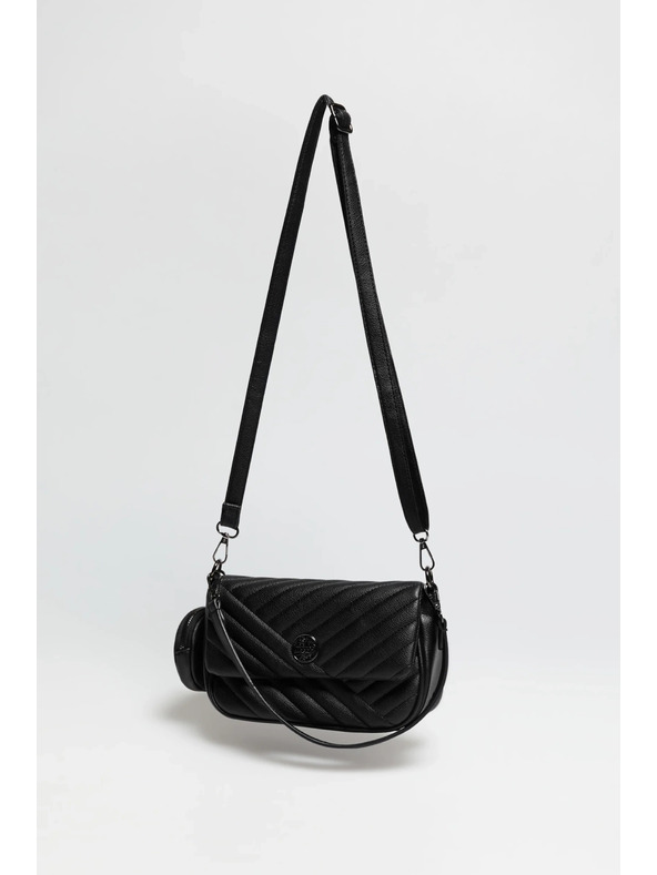 Moodo Černá taška s dvojitou rukojetí Moodo