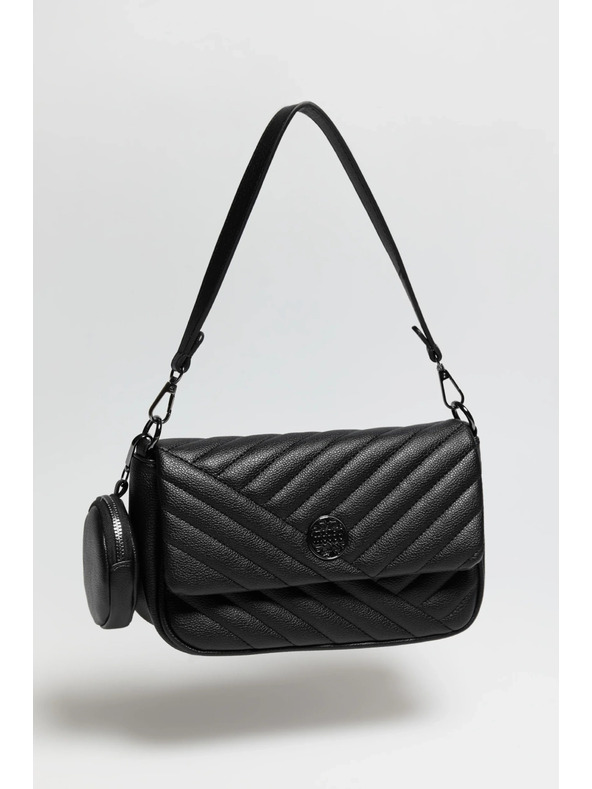 Moodo Černá taška s dvojitou rukojetí Moodo