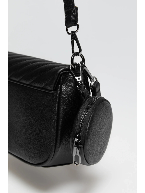 Moodo Černá taška s dvojitou rukojetí Moodo